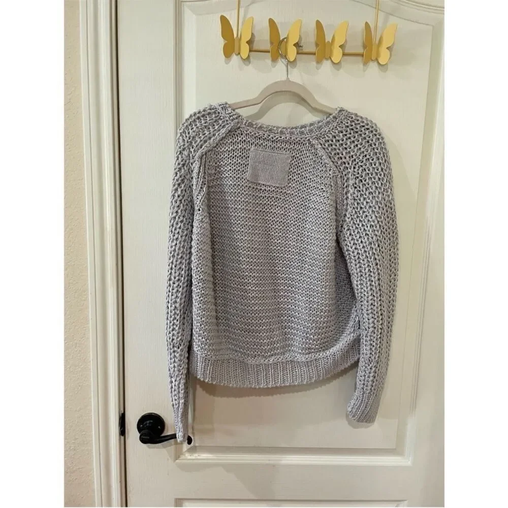 NWOT Free People We the Free Essential Linen Sweater Size small